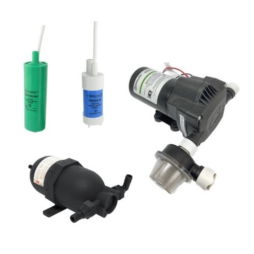 motorhome camper van caravan pumps 12v 24v
