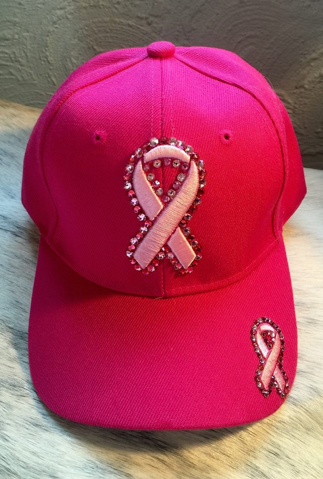 Pink Ribbon Caps