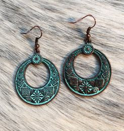 Patina & Copper Earrings