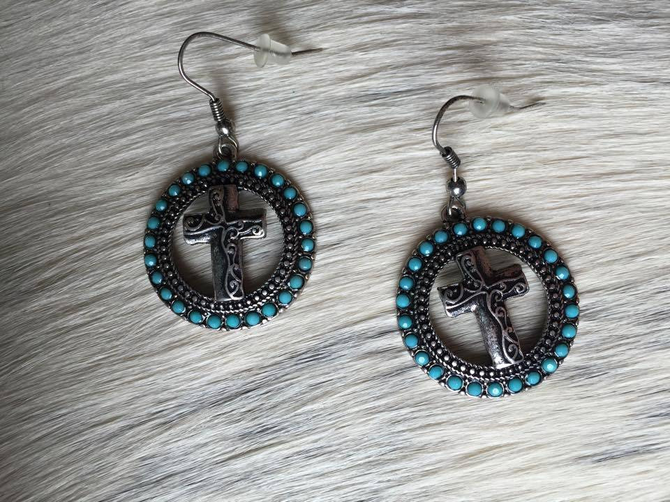 Cross Earrings