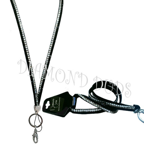 Lanyard W/ Keyring and Clip 2 Pack Hot Pink and Silver/Black