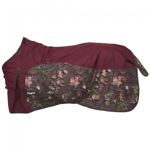 Tough-1 Tough Timber 600D Waterproof Poly Turnout Blanket Plum