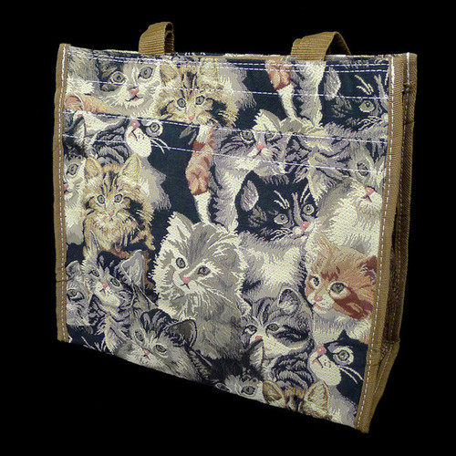 Cat Tapestry Tote Bag 