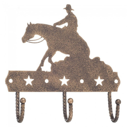 5 Hook Key Rack Black/Bronze Reiner