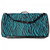  Heavy Nylon Turquoise Zebra Saddle Blanket Protector/Carrier
