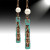 Patina & Copper "Faith" Dangle Earring
