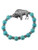 Buffalo Beaded Stretch Bracelet