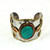  Copper, Silver,and Turquoise Cuff Bracelet