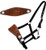 Tooled Leather Bronc Halter  15789