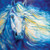 Blue Art Stardusk Horse Wall Art By Marcia Baldwin