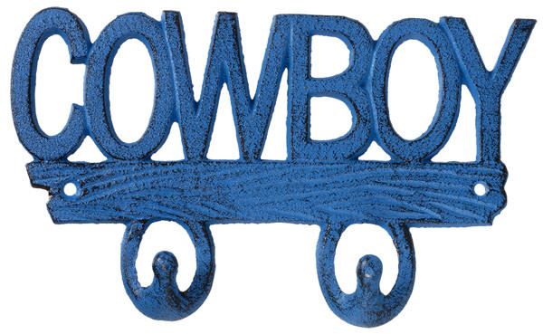  Cast Iron "Cowboy" Hooks 