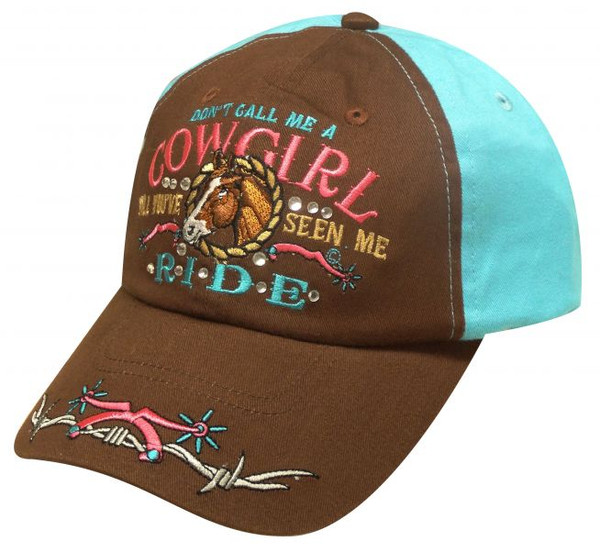 Don't Call Me a Cowgirl Ball Cap