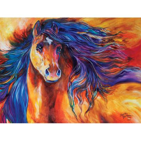 Marcia Baldwin Canvas "The Midnight Sun"