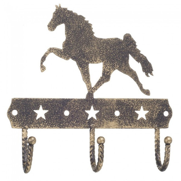 3 Hiik Black/Gold Walking Horse 