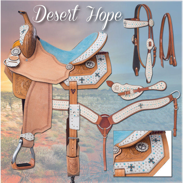 Desert Hope Barrel Racing Saddle Package
