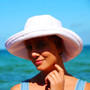 White Cotton - Wide Brim - The Noosa Hat