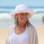 White Cotton - Wide Brim - The Noosa Hat