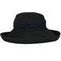 Black Cotton - Wide Brim - The Noosa Hat