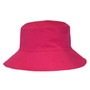 Bucket Hat | Hot Pink & Navy | Cotton