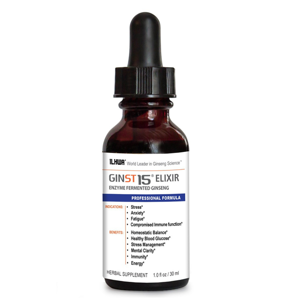 GinST 15 Elixir Ginseng Extract Professional Formula Tincture