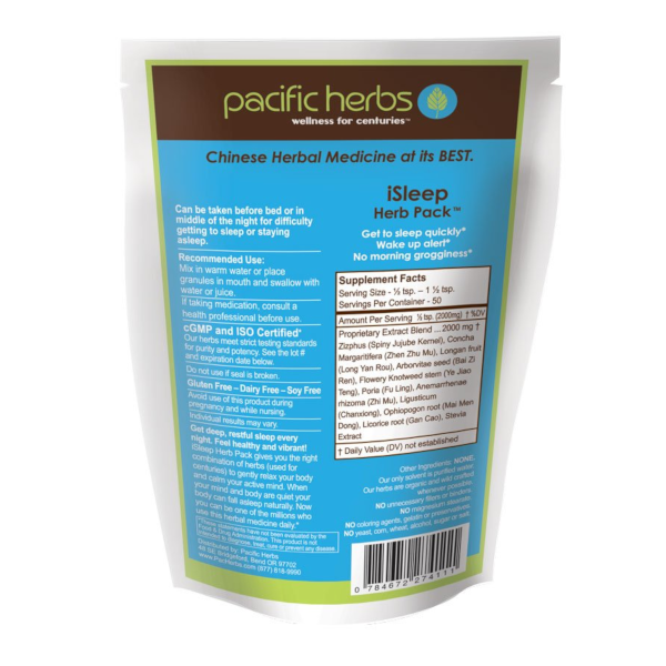 Pacific Herbs iSleep Herb Pack