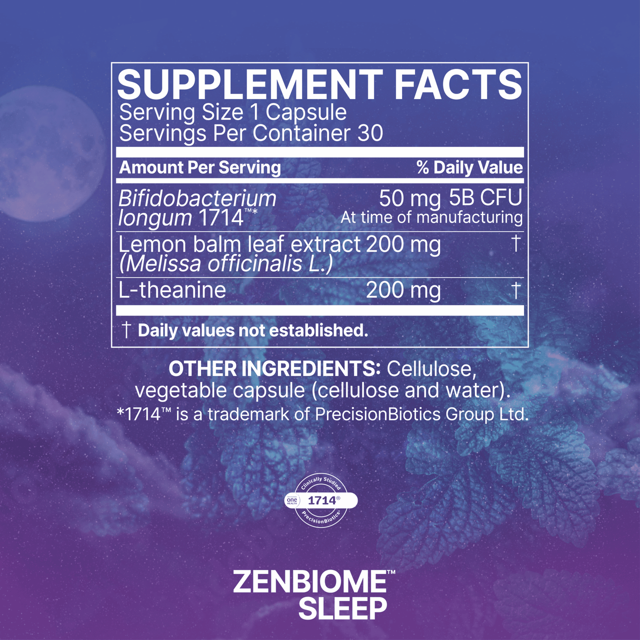 MICROBIOME LABS Zenbiome SLEEP