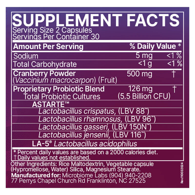 MICROBIOME LABS Vaginal Balance