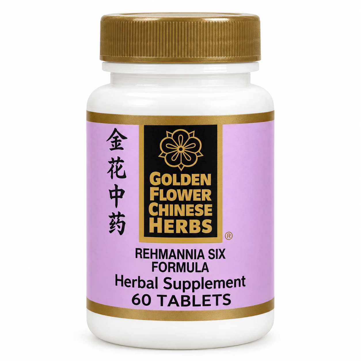 Golden Flower Rehmannia Six Formula 60 ct.