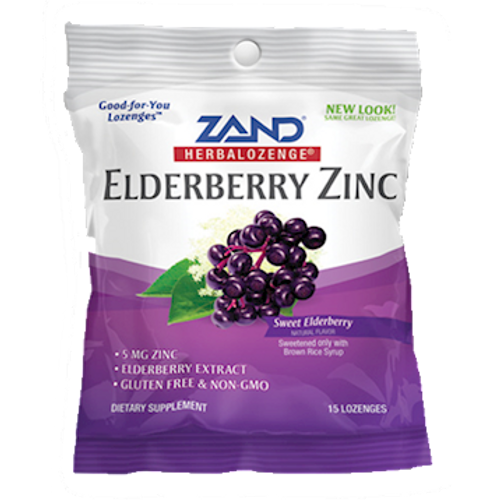 Zand Elderberry Zinc Herbal Lozenges