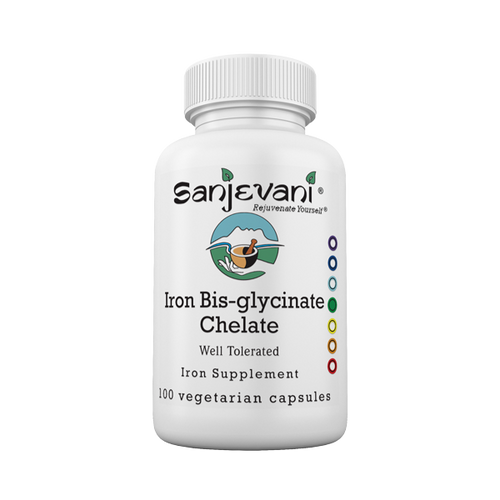 Sanjevani Iron Bis-Glycinate Chelate 30mg