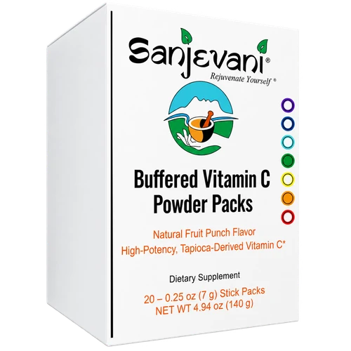 Sanjevani Buffered Vitamin C Powder Packs Fruit Punch