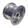 6" Aluminum Tri-Star Wheel - 4" Wide Live Axle For Stepped 1" Axle