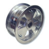 8" Aluminum Tri-Star Wheel - 3" Wide With 3/4" Sealed Ball Bearing