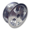 8" Aluminum Tri-Star Wheel - 3" Wide With 1/2" Precision Ball Bearing