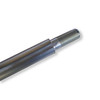 1" Solid FlexPruf Steel Axle - 38" Length, 1" DIA, 2" Stepped Ends, (1-3/8" Thread Length), 2 Offset 1/4" Keyway