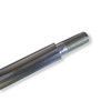 1" Solid FlexPruf Steel Axle - 40" Length, 1" DIA, 2" Stepped Ends, (1-3/8" Thread Length), 2 Offset 1/4" Keyway