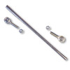 Tubular Tie Rod Kit - 11.0" Length, 5/16-24 Thread, Deluxe Rod Ends