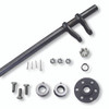 5/8" Steering Shaft & Hub Kit - Welded Pitman Arms, 22" Length
