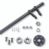 5/8" Steering Shaft & Hub Kit - Welded Pitman Arms, 34" Length