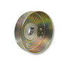 Brake Drum, 4-1/2", No Flange, Machined OD, Riveted To Mini-Hub, 3/4" Bore