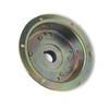 Brake Drum, 4-1/2", Flanged, Machined ID, Riveted To Mini-Hub, 3/4" Bore