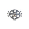 1" Steel Live Axle Sprocket Brake Hub