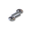 Deluxe Rod End Bearing, Male, 3/8-24 Left