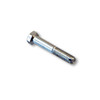 Bolt - 5/16-24 X 2", 1/16" Hole Drilled 3/32" From End, Zinc Plated