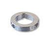 Split Steel Collar 35mm ID X 2-1/4" OD X 1/2" Wide, 5/16" Keyway