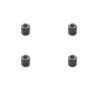 (4) Steel Bushing Spacers 1" OD X 5/8" ID X 1" Length