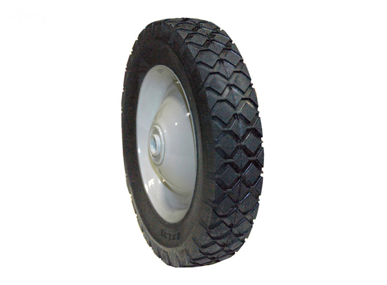 Steel Wheel 8 X 1.75 (Painted White) 278