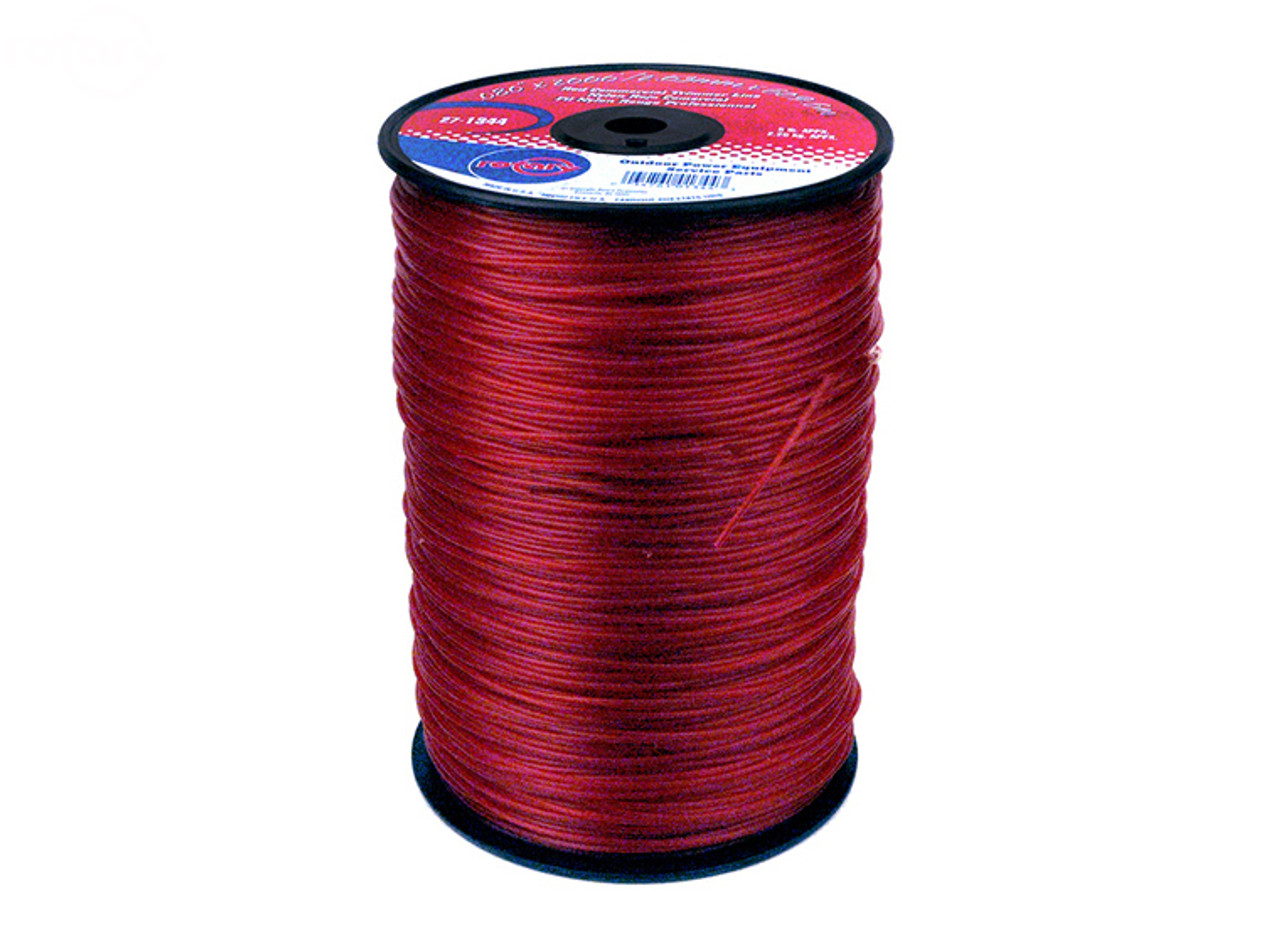 Trimmer Line .080 5 Lb. Spool Red Commercial
