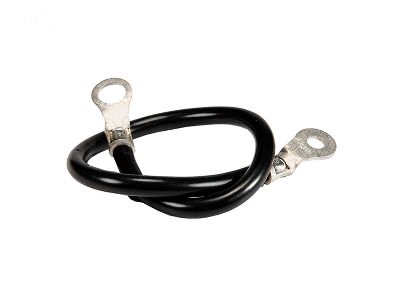 Battery Cable 12" Black