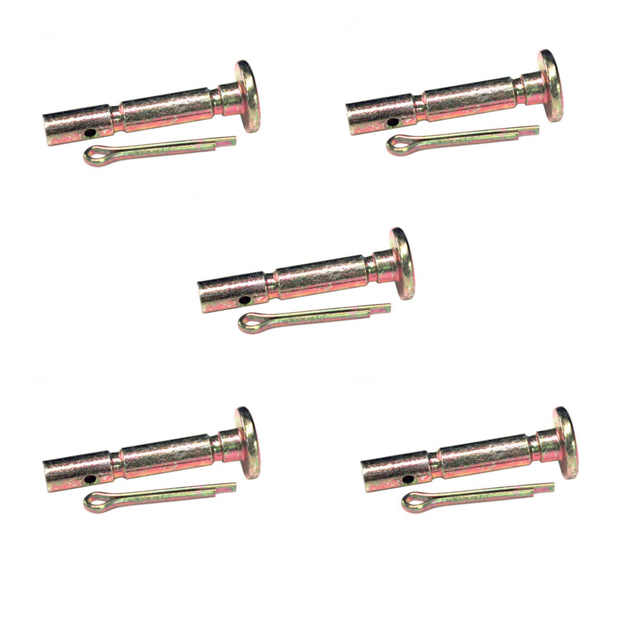 (5) Snow Blower Shear Pin & Cotter Pin for MTD 738-04124A 31A-3BAD700 - 31AS6LEG752